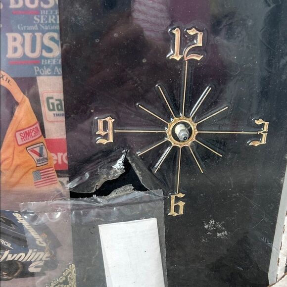 NASCAR Mark Martin Memorabilia Set with Clock and Car Model - Picture 3 of 9